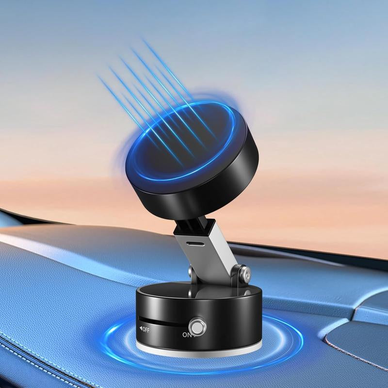 Portable Suction Cup Phone Holder Magnetic Holder for All Smartphones | Essential Accessory for Desk, Car and Travel